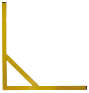 METSERSWINKELHAAK ALU PROFIEL MET TUSSENSTEUN - 1000 X 1000 MM METSERSWINKELHAAK ALU PROFIEL MET TUSSENSTEUN - 1000 X 1000 MM