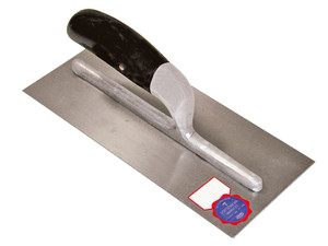 PLAKSPAAN 270 X 110 X 0,7 MM MET KUNSTOF HANDGREEP ZWART - STAAL PLAKSPAAN 270 X 110 X 0,7 MM MET KUNSTOF HANDGREEP ZWART - STAAL