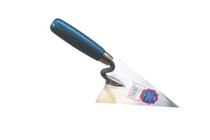 DRIEHOEKIG TRUWEEL IN GEHARD ROESTVRIJ STAAL 140 X 105 X 1,1 MM DRIEHOEKIG TRUWEEL IN GEHARD ROESTVRIJ STAAL 140 X 105 X 1,1 MM