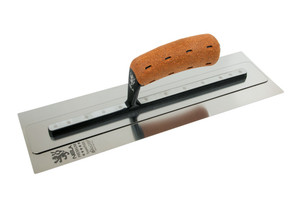 PREMIUM PLEISTERSPAAN "NELA" BIKO GREEP IN KURK - 355 X 110 MM - INOX - SUPERFLEX