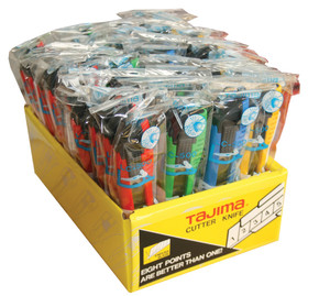 TOONBANKDISPLAY 40 STUKS CUTTER AUTO-LOCK TOONBANKDISPLAY 40 STUKS CUTTER AUTO-LOCK
