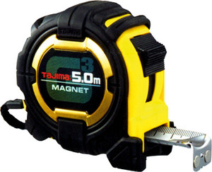 ROLMETER G-LOCK MAGNETISCH 5 M X 27 MM + 150% UITSCHUIFBARE LENGTE ROLMETER G-LOCK MAGNETISCH 5 M X 27 MM + 150% UITSCHUIFBARE LENGTE