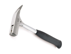 LATTENHAMER 600 GR, 1 PUNT MET MAGNEET EN STAALBUISSTEEL