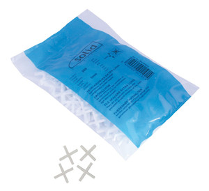 TEGELKRUISJES KUNSTOF 2 MM