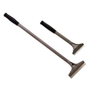 UNIVERSELE AFSCHRAPER 100 X 300 MM MET VERVANGBAAR LEMMET