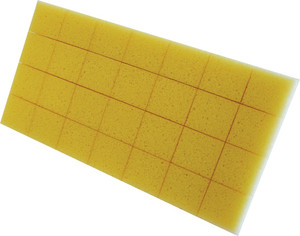 KUNSTSTOFSPAAN 270 X 140 X 30 MM MET DIKKE HYDRO SPONS "CUT OUT" KUNSTSTOFSPAAN 270 X 140 X 30 MM MET DIKKE HYDRO SPONS "CUT OUT"