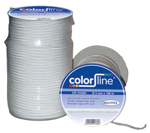 KOORD 2 MM X 100 M GEVLOCHTEN MET KERN PP MULTITEX