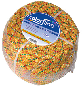 KOORD PPM 10 MM X 20 M - GEKLEURD