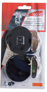 SPANBAND MET KLEMGESP 25 MM X 2,5 M