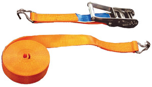 RATELSJORBAND 35 MM X 6 M - 2-DELIG GESLOTEN S-HAKEN - DAN 3000