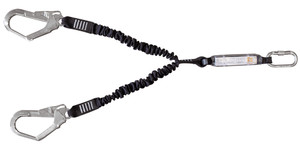 SCHOKDEMPENDE "Y-ELASTIC" VANGLIJNEN MET VALDEMPER PA + 1 X SH10 + 2 X SH15 - 1,5  M