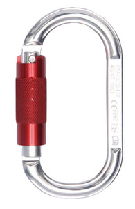 KARABIJNHAAK ALU AH20 - ALUMINIUM - OPENING 20 MM