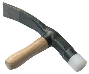 MARTEAU DE PAVEUR AVEC MANCHE EN FRÊNE ET TÊTE NYLON - 320 X 50 MM MARTEAU DE PAVEUR AVEC MANCHE EN FRÊNE ET TÊTE NYLON - 320 X 50 MM