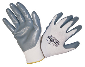GANTS DE SÉCURITÉ - NITRILE/NYLON - FOAM GRIP / 10 GANTS DE SÉCURITÉ - NITRILE/NYLON - FOAM GRIP / 10