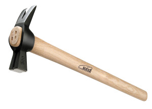 KLAUWHAMER ITALIAANS MODEL MET HOUTEN STEEL - 400 GR KLAUWHAMER ITALIAANS MODEL MET HOUTEN STEEL - 400 GR