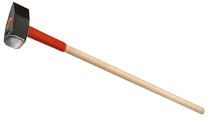 MASSE TRANCHE AVEC MANCHE EN FRÊNE, MANCHON DE PROTECTION - 6000 GR MASSE TRANCHE AVEC MANCHE EN FRÊNE, MANCHON DE PROTECTION - 6000 GR