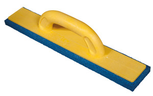 SCHUURBORD 380 X 70 X 10 MM MET BLAUWE SPONSRUBBER