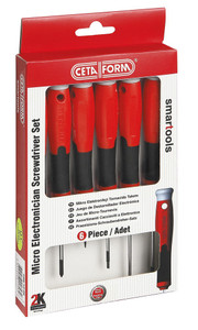 JEU DE TOURNEVIS MICRO-PRÉCISION FENTE + PH 6PCS