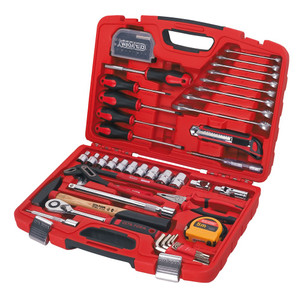 ASSORTIMENT D’OUTILS EN COFFRE, 75 PCS