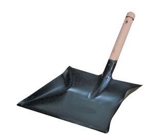 PELLE À POUSSIÈRE MÉTALLIQUE MANCHE EN BOIS PELLE À POUSSIÈRE MÉTALLIQUE MANCHE EN BOIS