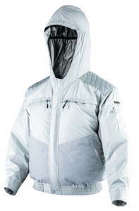 GEVENTILEERDE JAS MET CAPUCHON LXT & CXT 10,8V, 14,4V &18V XXXL BASISMODEL