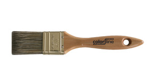VERFBORSTEL PLAT 1 1/2", CHINEX-POLYESTER MIX  VERFBORSTEL PLAT 1 1/2", CHINEX-POLYESTER MIX