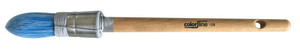 PUNTBORSTEL - ACRYL Ø 14 MM, MIX BLAUWE PE-VEZEL, MET TOUW PUNTBORSTEL - ACRYL Ø 14 MM, MIX BLAUWE PE-VEZEL, MET TOUW