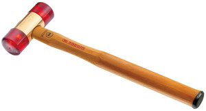 ZWARE HAMER MET VERWISSELBARE HAMERDOPPEN Ø32MM ZWARE HAMER MET VERWISSELBARE HAMERDOPPEN Ø32MM