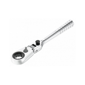 RATEL 1/4" FLEXIBELE KOP 180° VOOR DOPPEN 1/4" SERIE HX