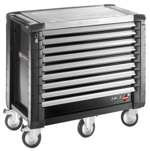 GEREEDSCHAPSWAGEN JET+ ZWART 9 LADEN - 5 MODULES PER LADE GEREEDSCHAPSWAGEN JET+ ZWART 9 LADEN - 5 MODULES PER LADE