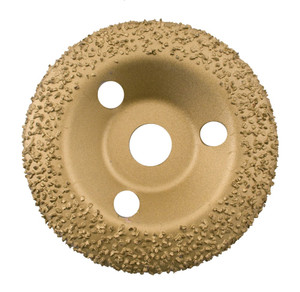 DISQUE ABRASIF BOMBÉ Ø 125 MM, MODÈLE GRAIN MOYEN DISQUE ABRASIF BOMBÉ Ø 125 MM, MODÈLE GRAIN MOYEN