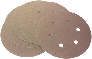 VELCRO SCHUURPAPIER 'DRYWALL', DIAM. 225 MM, KORREL K120 (PRIJS PER 25 ST.)