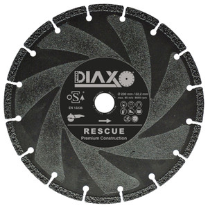 DIAMANTSCHIJF RESCUE - 230 X 22,2 MM - PREMIUM CONSTRUCTION