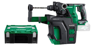 PERFORATEUR sans fil SDS PLUS 36V - BRUSHLESS - 3.3J - MV - RFC - EXCLUSIVE (sans chargeur ni batteries) en HSC IV - y compris l’unité d’extraction de poussière PERFORATEUR sans fil SDS PLUS 36V - BRUSHLESS - 3.3J - MV - RFC - EXCLUSIVE (sans chargeur ni batteries) en HSC IV - y compris l’unité d’extraction de poussière