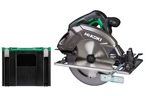 SCIE CIRCULAIRE sans fil 36V - BRUSHLESS - 185MM - PROFONDEUR DE COUPE 62MM - AXE 30MM - MV - EXCLUSIVE (sans chargeur ni batteries) en HSC IV