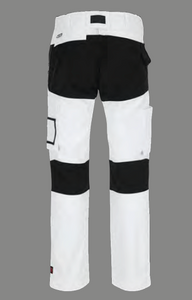 HECTOR WERKBROEK WIT/ZWART M.40