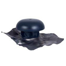 VENTILATIEKAP MET LOOD  80MM