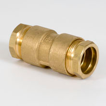 MESSING MOF 4/4'' VERSTERKT