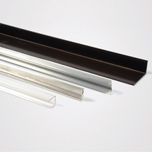 VERANDA U-PROFIEL ALU ZWAAR 32 MM BRUIN