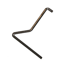 HERMELOCK SLEUTEL LANG ROOD HE800RD/800SD/1070