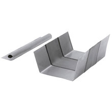 ZINK UITZETVOEG Z SLAB     VIERKANTE GOOT 285