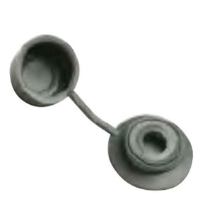 RONDEL+HOEDJE (PVC) TRANSPARANT 76/18