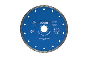 DIAMANTSCHIJF OCTOPUS T TURBO - 230 X 25,4 MM - PREMIUM CERAMICS - 2ST PER OVERD