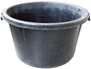 GEVULKANISEERDE RUBBEREN KUIP - 85 L