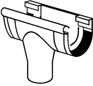 GOOT S-80  MIDDENSPRUITSTUK BRUIN