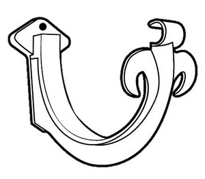 GOOT S-80  FANTASIEHAAK ZWART