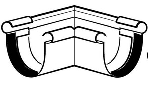 GOOT S-80  GOOTHOEK BRUIN BINNENHOEK