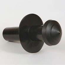 ONTLUCHTINGSKAP ENKELWANDIG 131MM DOORLOPEND