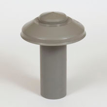 PVC ONTLUCHTINGSKAP ENKELW GRIJS 70MM ZONDER PL