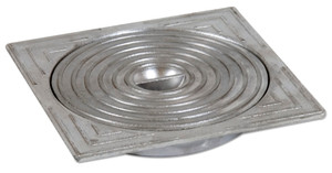 ALU DEKSEL TOEZICHTPUT Ø125MM KM=148X148MM